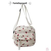 ราคา FANIELLAPOWELL กระเป๋าสะพายข้าง ขนาดใหญ่ ทำจากผ้าลูกฟูกและมีซิป สำหรับถือหรือสะพาย (50756424028)