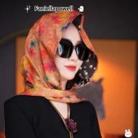ราคา หมวกฮิญาบ FANIELLAPOWELL ผ้าโพกหัวระบายอากาศนุ่ม สไตล์แฟชั่น สำหรับฤดูร้อนและฤดูใบไม้ผลิ (50008034242)