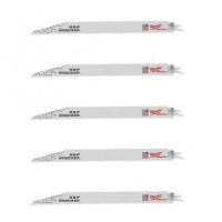ราคา ใบเลื่อยชัก ตัดวัสดุเอนกประสงค์ Milwaukee Sawzall 48 00 5711 WRECKER 5 ใบต่อชุด (25901120928)