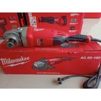ราคา Milwaukee เครื่องเจียร 7 นิ้ว 2200 วัตต์ รุ่น AG22 180 ของแท้พร้อมส่งโดยตัวแทนจำหน่าย (23324503586)