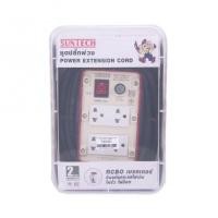 ราคา RSM4 0 16A 5 ชุดปลั๊กพ่วง SUNTECH RSM4 0 16A ขนาด 5 M 1 5sq mm พ่วงสายไฟ ของแท้ มี มอก (21406952344)