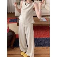 ราคา Muuxi Women s Collection ชุดเสื้อแขนกุดและกระโปรงดีไซน์นีซเรโทร พร้อมสายคล้องหน้าอกแบบเปิดและเชือกร้อย lace up เหมาะสำหรับฤดูร้อน (49259090114)