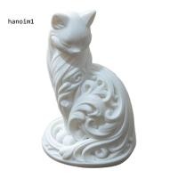 ราคา แมว Figurine High endแมวตกแต่งMinimalist Elegant 3Dพิมพ์แมวรูปปั้นโมเดิร์นFelineFigurineสําหรับห้องนอนห้องโต๊ะสํานักงานตกแต่งของขวัญที่สมบูรณ์แบบสําหรับคนรักแมว (52460453547)