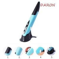 ราคา DARON Wireless Optical Presenter ปากกาเมาส์ ABS บลูทูธ 2 4GHz Presenter เมาส์ปากกาแนวตั้ง Optical Presenter ปากกา Ergonomic แนวตั้ง 4 คีย์ Mini Mice (43429822655)