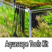 ราคา DARON 3 4 5 ชิ้น Aquascape ชุดเครื่องมือ สแตนเลสทนทาน Aquarium Aquascaping เครื่องมือ ตรงโค้งกันสนิมกันน้ําถังปลากรรไกรแหนบเครื่องมืออุปกรณ์ภูมิทัศน์ (57358355308)