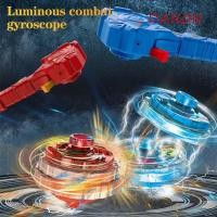 ราคา DARON Light Drawstring Gyro Luminous ดึงเชือก Spinning Gyro ของเล่น ชายหญิงโลหะผสมผสม Launcher หมุน Spinning Top Competitive ของเล่น (57058385292)