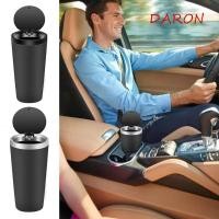 ราคา DARON ถังขยะรถยนต์ ถังขยะคลิกเปิดฝาครอบถังขยะรถยนต์ Auto Organizer สะดวกถ้วยรูป Mini Desktop ถังขยะรถยนต์ (54408371751)