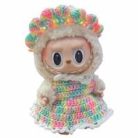 ราคา พร้อมส่งชุดกระโปรง labubu ลาบูบู้งานถักไหมพรม (26402164264)