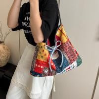 ราคา กระเป๋าสะพายไหล่สองด้าน สไตล์แฟชั่นสบาย มีสายเอวจากผ้ายีนส์ (53051964428)