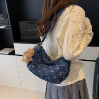 ราคา กระเป๋าสะพายข้างสไตล์เกาหลี Niche Design แบบ Messenger สำหรับผู้หญิง ปักลายดอกไม้ (50300523105)
