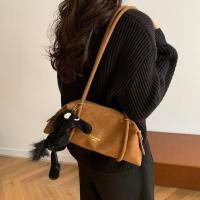 ราคา Simple Texture สไตล์ใหม่ All Match Suede กระเป๋าสะพาย Crossbody เหมาะสำหรับการใช้งานในวันธรรมดา (49152418851)