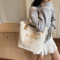 ราคา กระเป๋าสะพายผ้าใบสไตล์เรียบง่ายใหม่สำหรับวัยรุ่น (47150872771)