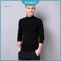 ราคา เสื้อเชิ๊ตแขนยาวผู้ชาย คอเต่า สลิม핏 เหมาะสำหรับฤดูใบไม้ร่วงและฤดูหนาว ใส่สบาย (55557774178)