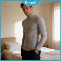 ราคา เสื้อคลุมคอเต่าแขนยาวสำหรับผู้ชาย สไตล์สตรีทแวร์ แบบสลิมฟิต ใส่ง่ายสำหรับการทำงานและวันสบาย (56157394067)