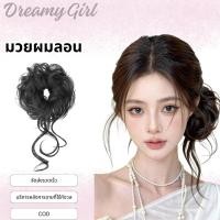 ราคา Dreamy มวยผมลอน ไหมพรี มวยผมลอน ทรงโดนัท ดูธรรมชาติ ดังโงะ (56560296350)