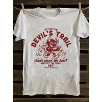 ราคา เสื้อยืดกราฟิก Devil s Trail สำหรับผู้ชาย เสื้อผ้าสบายๆ สำหรับฤดูร้อน พิมพ์ลายปีศาจไฟ คอกลม แขนสั้น เหมาะสำหรับกิจกร (58158394645)