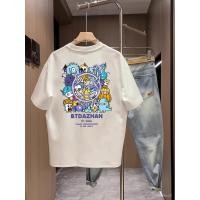 ราคา เสื้อยืดคอกลมแขนสั้นผ้าฝ้าย สำหรับผู้ชาย เสื้อพิมพ์ลาย Casual สำหรับฤดูร้อน (45158631313)