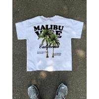 ราคา เสื้อยืดแขนสั้นสำหรับผู้ชาย สไตล์วันหยุดฤดูใบไม้ผลิและฤดูร้อน ลายต้นปาล์มพิมพ์ลายต้นมะพร้าวแคลิฟอร์เนีย เหมาะสำหรับการสว (54758615331)
