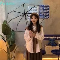 ราคา FUZOU ร่มอัตโนมัติโปร่งใสกันฝนกันลมร่มฝนใสเรียบง่ายแบบพกพาหนาป้องกันลมพับร่มกันแดดผู้หญิง (57860937872)