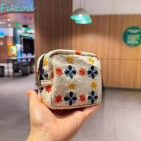 ราคา ฟซู ถุงเก็บผ้าอนามัยแบบสอด ปักความจุขนาดใหญ่ผ้าฝ้ายกระเป๋าใส่เหรียญ กระเป๋ากล้องโพลีเอสเตอร์สไตล์ญี่ปุ่นหนาถุงผ้าอนามัยทุกวัน (57409651504)