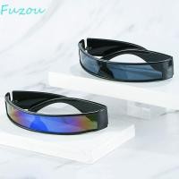 ราคา FUZOU ผู้หญิงแว่นตากันแดด Cool Technological UV Protection แว่นตาอนาคต Shades แว่นตากันแดดขี่จักรยานแว่นตาเกาหลีสไตล์แว่นตากันแดดด้านนอกแว่นตา Y2K Star แว่นตากันแดด (56059470730)