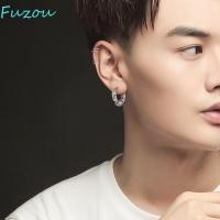 ราคา FUZOU ผู้ชาย Hoop ต่างหู Punk Cool สแตนเลสรอบผู้หญิง Hip Hop ลายมังกร (55509284512)