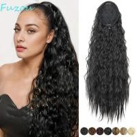 ราคา FUZOU วิกผมหางม้าเชือกรูด ดัดข้าวโพด Ombre ผมหางม้าหยิกคลื่นหยักศกยาว คลิปไฟเบอร์ทนความร้อนในแฮร์พีชหางม้าปลอมธรรมชาติทุกวัน (55209402422)