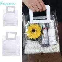 ราคา FUZOU Tote Bag Storage Bag Wedding Candy Bag กระเป๋าถือผู้หญิง Ins กล่องอาหารกลางวันกระเป๋าโทรศัพท์มือถือกระเป๋าชายหาด PVC โปร่งใสกระเป๋าชายหาด (54959828615)
