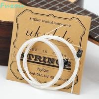 ราคา FUZOU 1 ชุด Ukulele Strings เปลี่ยนสายกีตาร์สากล Ukle อุปกรณ์เสริมไนลอน Pure Tone กีตาร์คลาสสิกสําหรับ 21 23 26 นิ้ว Ukulele (54760923715)