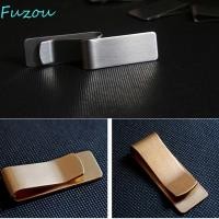 ราคา FUZOU ID Cash Holder Hot High Quality Slim Smart Money Clip Stainless Steel Purse for Men Accessories (54359135462)