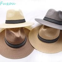 ราคา FUZOU Old Man Sun หมวกถัง Cool สไตล์โบฮีเมีย Travel Beach Dad Bowler หมวกปานามาหมวก (53411000419)