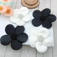 ราคา FUZOU 2PCS ดอกไม้ Appliques ชุดตกแต่งผ้าซาตินเสื้อผ้าแพทช์ DIY Handmade 3Dห้ากลีบดอกไม้เสื้อผ้าAppliqueชุด (52109449230)