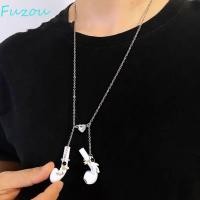 ราคา FUZOU Anti Lost หูฟังโซ่ Daisies แม่เหล็กหูฟังโซ่ แฟชั่นนักบินอวกาศหูฟัง Lanyard คอตกแต่งหูฟังสร้อยคอหูฟังบลูทูธ (51710231601)