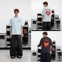 ราคา WASSUPBOY เสื้อยืด Oversized คอฟิต อก 41 47 Premium Cotton 100 เทคนิคพิเศษ สกรีนนูน3D รุ่น Broken Club WSB004 (52310173203)
