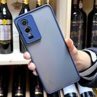 ราคา เคสคลุมกล้อง ขอบสีผิวด้าน Vivo Y76 5G เคสกันกระแทก ขอบนิ่มหลังแข็ง Vivo เคสมือถือ (14629743803)