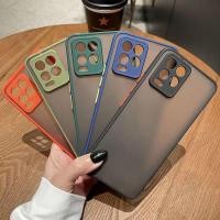 ราคา ขอบสีผิวด้าน Case Realme C21Y infinix Hot10S Note10 Note10Pro เคสกันกระแทก ขอบนิ่มหลังแข็ง เคสมือถือ สามารถป้องกันกล้อง (12311475376)