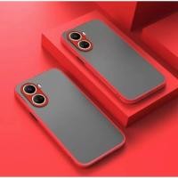 ราคา Case Realme C55 เคสโทรศัพท์ realme C55 เคสกันกระแทก ปุ่มสีผิวด้าน กันรอยกล้อง ขอบนิ่มหลังแข็ง (21378848227)