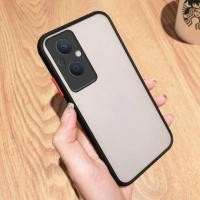 ราคา ส่งจากประเทศไทย ขอบสีผิวด้าน Case OPPO A96 เคสกันกระแทก ขอบนิ่มหลังแข็ง Oppo เคสมือถือ (16938056545)