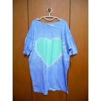 ราคา มือ2 เสื้อมัดย้อมลายหัวใจ สวยมาก ไซส์ใหญ่มากๆ อก 54 เสื้อผ้าสาวอวบ (52910782261)