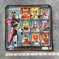 ราคา ผ้าเช็ดหน้า ลาย มาร์คไรเดอร์ Masked Rider ผ้าเช็ดหน้ามือสอง (22479730484)