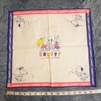 ราคา ผ้าเช็ดหน้า ลาย สนู๊ปปี้ มีรอยเปื้อน Snoopy ผ้าเช็ดหน้ามือสอง (21792908882)