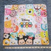 ราคา ผ้าเช็ดหน้า ลาย Disney Tsum Tsum ผ้าเช็ดหน้ามือสอง (16599105091)