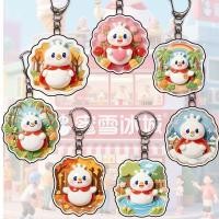 ราคา พวงกุญแจจี้อะคริลิค พวงกุญแจ Michelle Ice City การ์ตูนสินค้าพวงกุญแจจี้อะคริลิค Eggboy Party Prince กระเป๋านักเรียนของขวัญคู่ (46657446462)