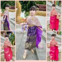 ราคา ผ้าไหมเทียม สไบเกล็ด 3 10 ปีมี 8 ขนาดราคาไม่รวมเครื่องประดับ (16098918818)