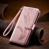 ราคา SAMSUNG Desxzเคสโทรศัพท์สําหรับSamsung Galaxy S21 S20 S22 S23 Plus S22 Ultra S21FE S20FE S23FE S20 S21 S22 S23 หูข้าวสาลีปกหนังPlapสไตล์ใหม่พร้อมเชือกเส้นเล็ก (53307786499)