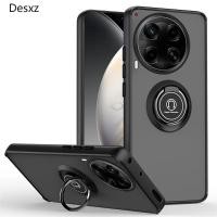 ราคา สําหรับ Tecno Camon 30 19 20 Pro 18 18T 18P CL6 CL6k CL7 CK6 CK7n CI6n CI8 CI8n CH6 CH6n โปร่งแสง Frosted ฝาครอบแหวนหมุนได้ขาตั้งกันกระแทก TPU กันชนกรณี (43127873411)