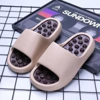 ราคา Shiatsu รองเท้าแตะผู้ชายผู้หญิงสไตล์นวดบ้านในร่ม Anti Slip สุขภาพ Shiatsu เท้า Acupressure รองเท้าแตะผู้ชายรองเท้าแตะ V2B6 (54460311984)