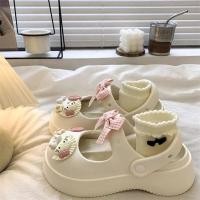 ราคา Bowknot รองเท้าเด็กเด็กผู้หญิงเด็ก Mary Jane Hole รองเท้าหญิงรองเท้าเจ้าหญิงรองเท้าแตะเด็กรองเท้าแตะเด็กรองเท้าแตะหญิง D71G (47310332050)