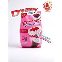 ราคา ดรีมมี่ ผงวิปปิ้งครีม ชนิดหวาน ถุงสีชมพู 500 กรัม Dreamy Whipping Cream (42026597763)