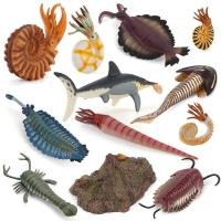 ราคา ขายร้อนโบราณ Marine Life Model Head Turtle Kraken Sea Scorpion Microscopic Deep Sea Animal Figurine (52259757570)